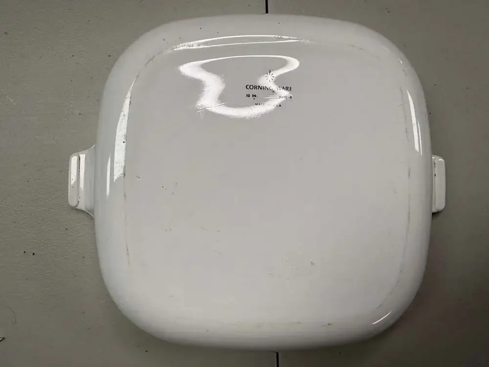 CorningWare Blue Cornflower Square Casserole Baking Dish P-10-B 10 Inch